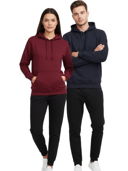 Kprime Men's Promotional Long Sleeve Sweatshirt in Black Colour