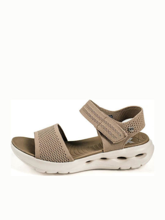 Women's Flat Sandals Sporty Brown