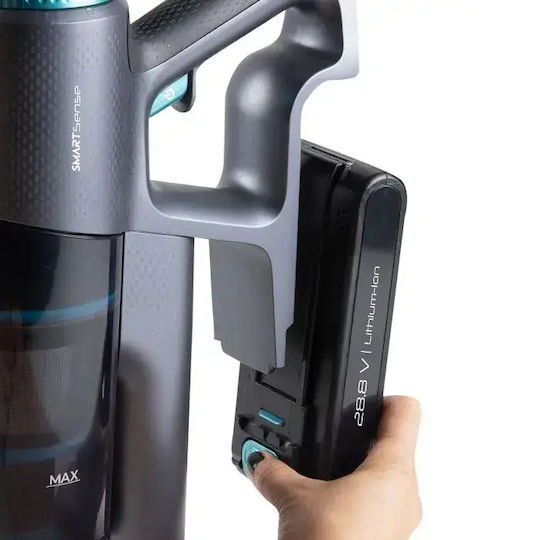 Domo Aspirator Vertical Reîncărcabil 2 în 1 Stick și de Mână Turcoaz