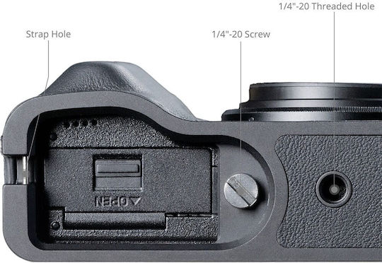 Smallrig Leather Half-case Wrist Strap Ricoh Gr Iv Black