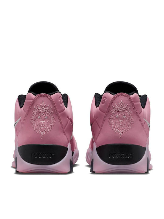 LeBron Witness 9 High Basketball Shoes Elemental Pink Pink Pink Foam Black