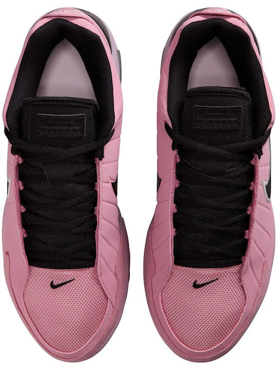 LeBron Witness 9 High Basketball Shoes Elemental Pink Pink Pink Foam Black