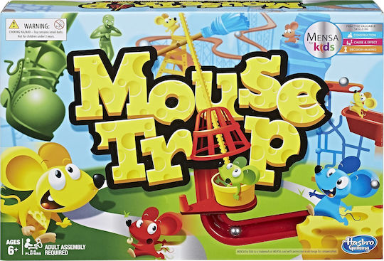 Επιτραπέζιο Παιχνίδι Ποντικοπαγίδα C0431 Hasbro