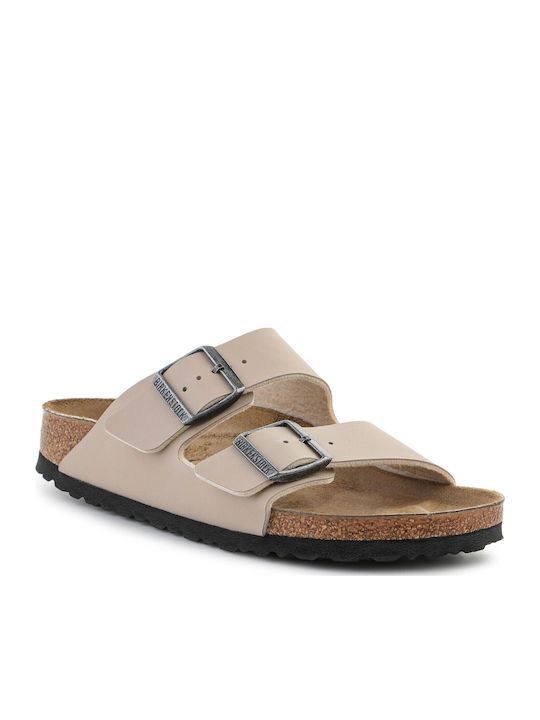 Arizona Γυναικεία Σανδάλια Μπεζ Narrow Fit