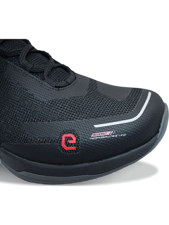 Eleveit Nirvana Airtech Men's Motorcycle Low Boots Black