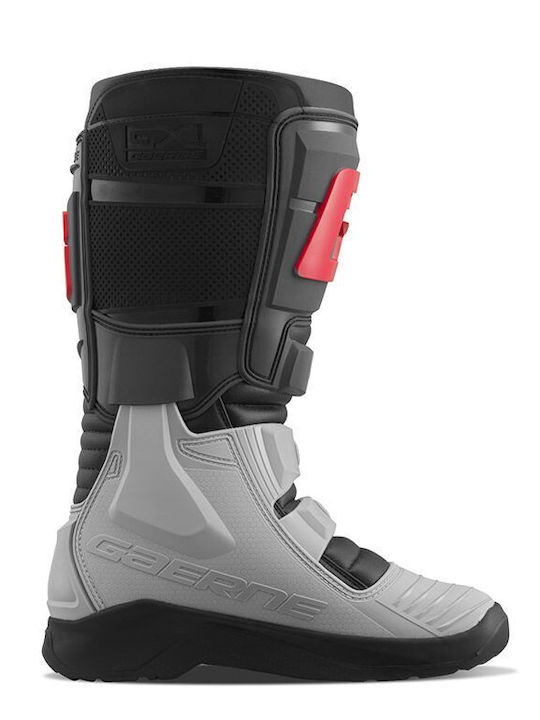 Gaerne GX1 EVO Ανδρικές Μπότες Motocross Anthracite/Grey/Red