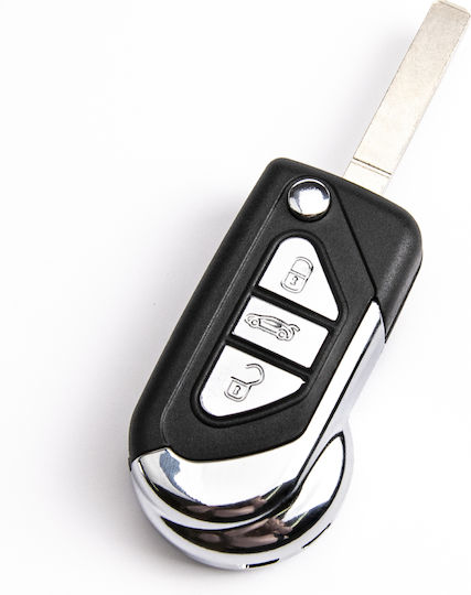 Κέλυφος Κλειδιού Αυτοκινήτου Citroen C3 Ds3 2009-2016 3 Πληκτρα Ακατεργαστο Va2