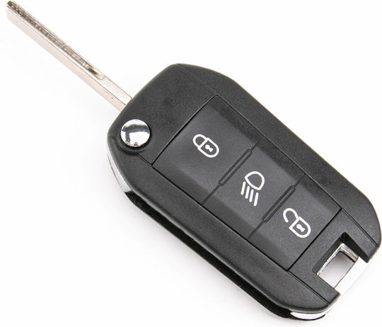 Калъф За Ключ За Автомобил Peugeot 508 208 2008 308 301 Citroen C-elysee C4 Berlingo