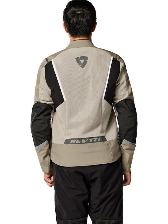 Rev'IT Airwave 4 Summer Men's Riding Jacket Sand Black