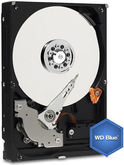 Western Digital Blue 1TB HDD Σκληρός Δίσκος 3.5" SATA III 5400rpm με 64MB Cache για Desktop / Laptop / PS4 WD10EARZ