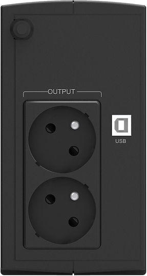 Green Cell UPSLP700 UPS Устройства (VI) Интерактивна Линия 1000VA 700W