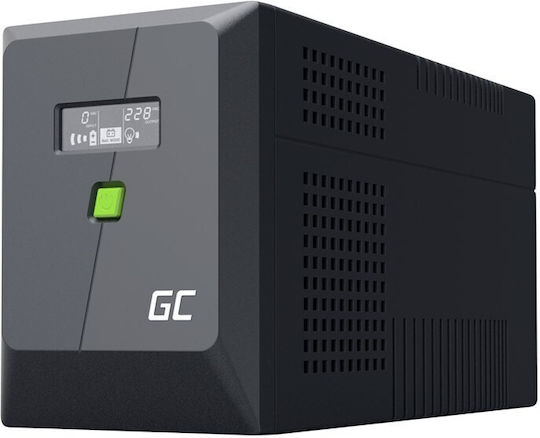 Green Cell UPSLP700 UPS Устройства (VI) Интерактивна Линия 1000VA 700W