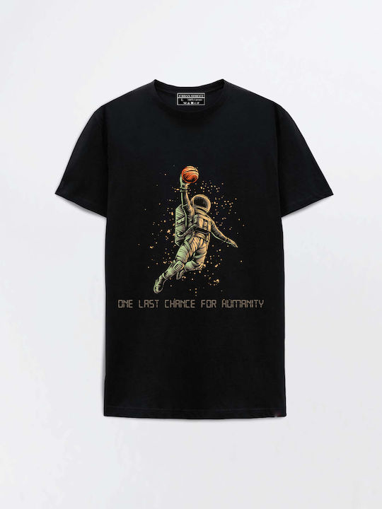 T-shirt Μαύρο