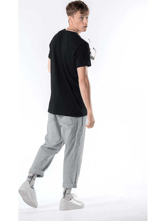 T-shirt Μαύρο