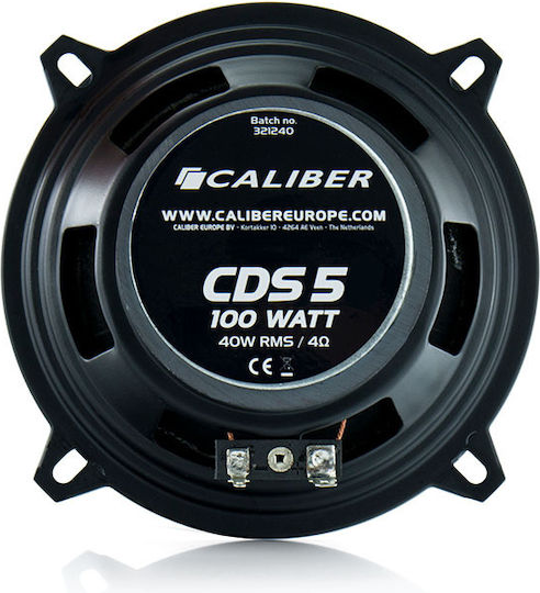Caliber CDS5 Σετ Ηχεία Αυτοκινήτου Ομοαξονικά 5" με 40W RMS (2 Δρόμων)