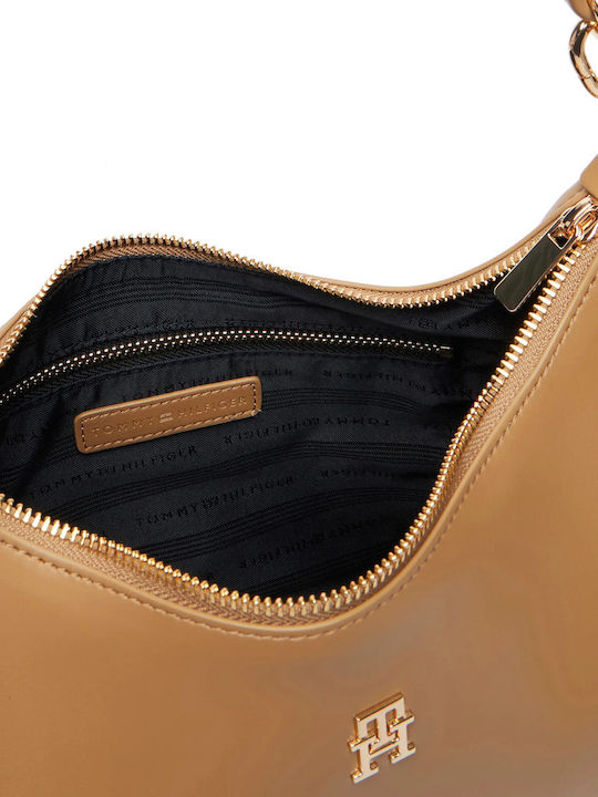 Crossbody Fabric Women's Shoulder Bag Brown