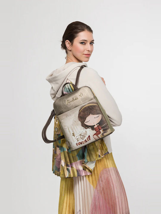 Set Women's Multicolour Backpack Bag