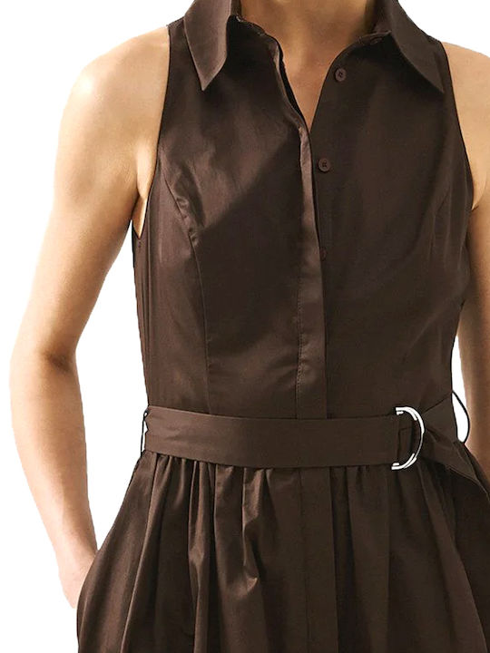 Rochie Mini De Seară De Vară Maro