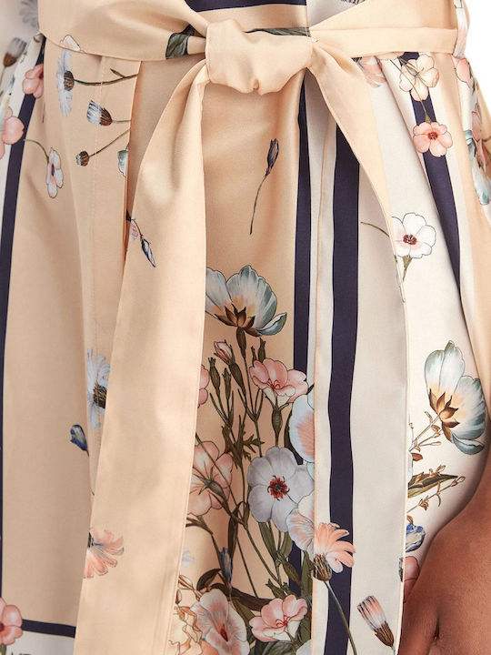 Rochie-Cămașă Mini Ecru