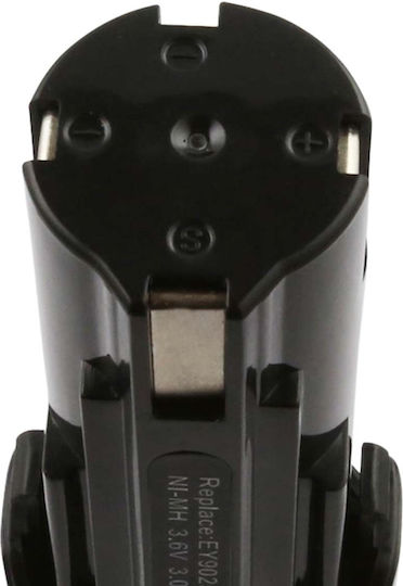 Avizar Battery Tool Panasonic Ey9025b Ey6225cq 3.6v Ni-mh 3000mah Black