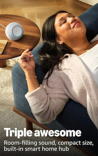 Amazon Echo Dot Max (2025) Smart Hub Wi-Fi / Bluetooth Συμβατό με Alexa