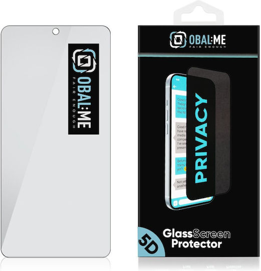 Obal:Me 5D Privacy Tempered Glass Negru (Galaxy S26+)