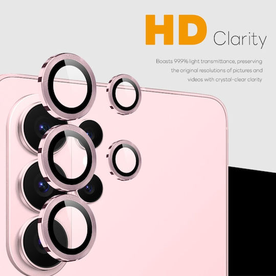 Northjo Camera Protection Tempered Glass Pink for Samsung Galaxy S26 Ultra 5g