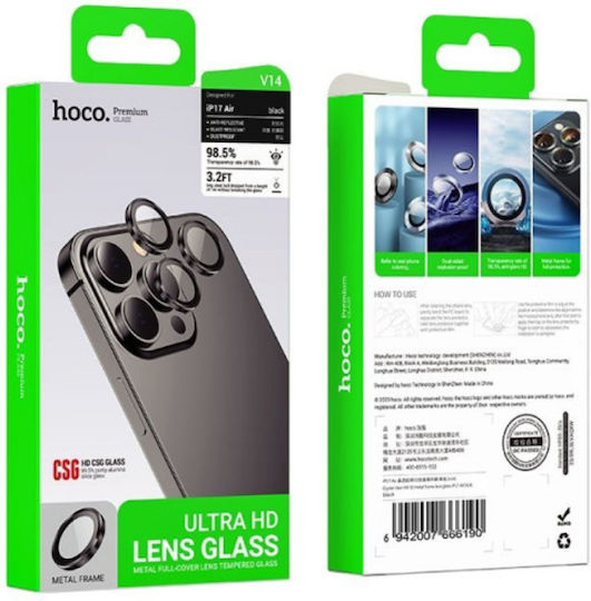 Hoco Protecție Cameră Cadru Metalic pentru Apple Iphone Air