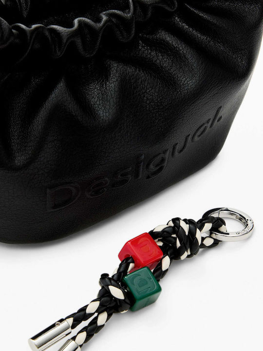 Mone Half Logo Small Women's Wallet Black