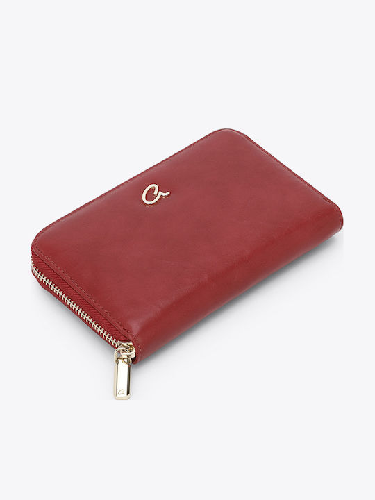 Große Damenbrieftasche Rot