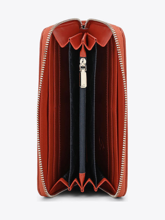 Large Women's Wallet Orange
