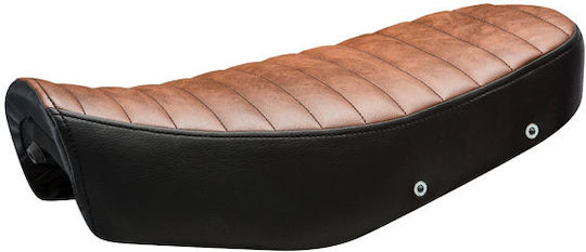 C-racer Σέλα Μοτοσυκλέτα Yamaha '16 '21 Xsr 700 Καφέ Scrambler Seat Brown Pleated