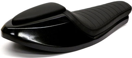 C-racer Σέλα Μοτοσυκλέτα Universal Μαύρη Neo Classic Caf Racer Seat Black