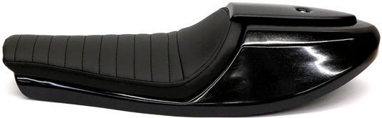 C-racer Σέλα Μοτοσυκλέτα Universal Μαύρη Neo Classic Caf Racer Seat Black