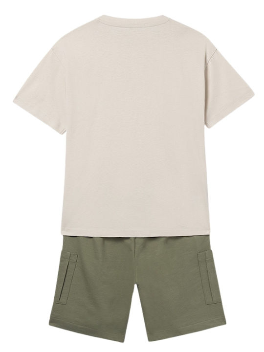 Kids' Set with Pants Summer 2pcs Green