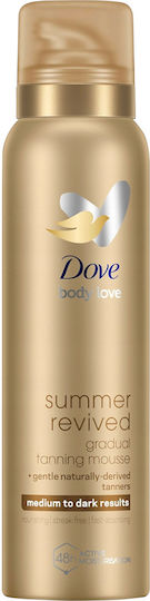 Dove Summer Revived Self Tanning Mousse Σώματος Medium / Dark 150ml