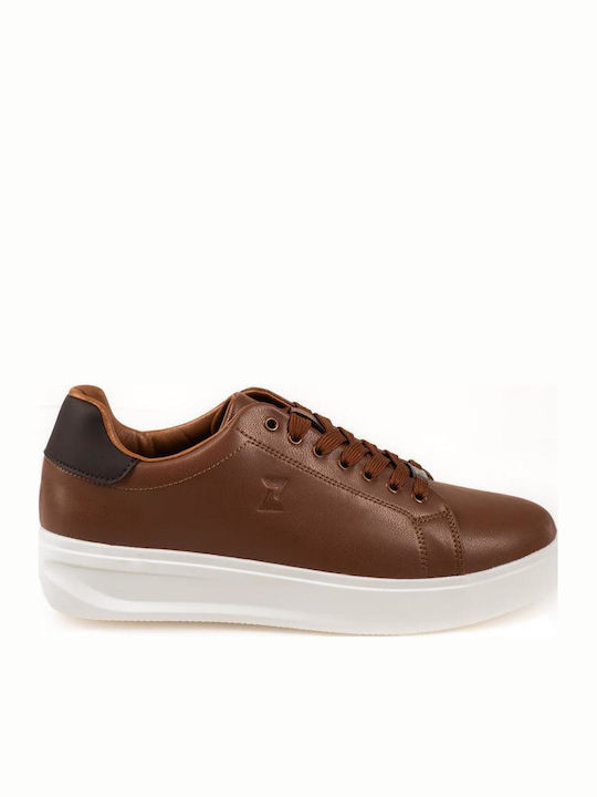 Adidași Flatforms Bărbătești Maro
