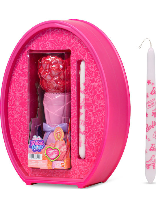 Easter Candle With Toy Petal Pop Floral Surprise Red Rose For Age 3+ Barbie