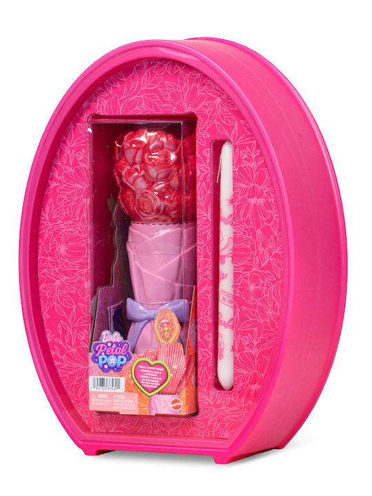 Easter Candle With Toy Petal Pop Floral Surprise Red Rose For Age 3+ Barbie