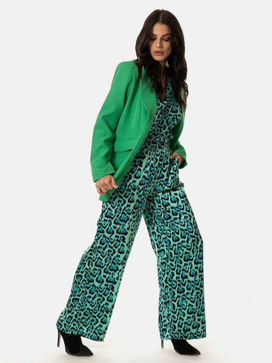 Women's High Rise Pantaloons Green Atlantis