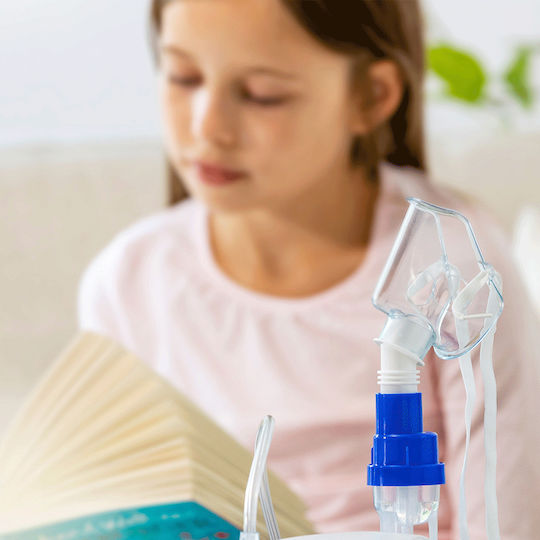 Philips Respironics Kit Accesorii Sidestream 4447 Mască Copii Pahar Nebulizare Furtun Compresor Dispozitive Aerosoli 50 Bucăți
