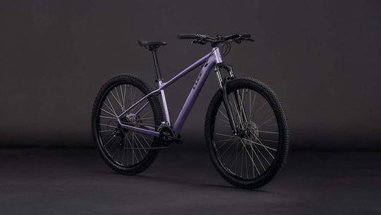 CUBE Aim One 29" 2026 Lightpurple/Chrome Mountain Bike με 16 Ταχύτητες και Υδραυλικά Δισκόφρενα