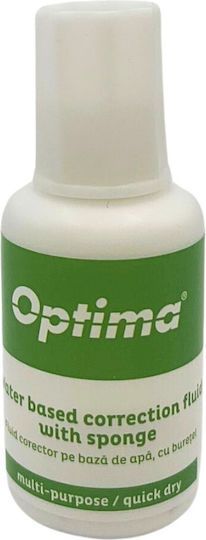 Lipici Si Corector Optima Fluid Corector Optima 20ml Brush Water-based 3 Year Warranty