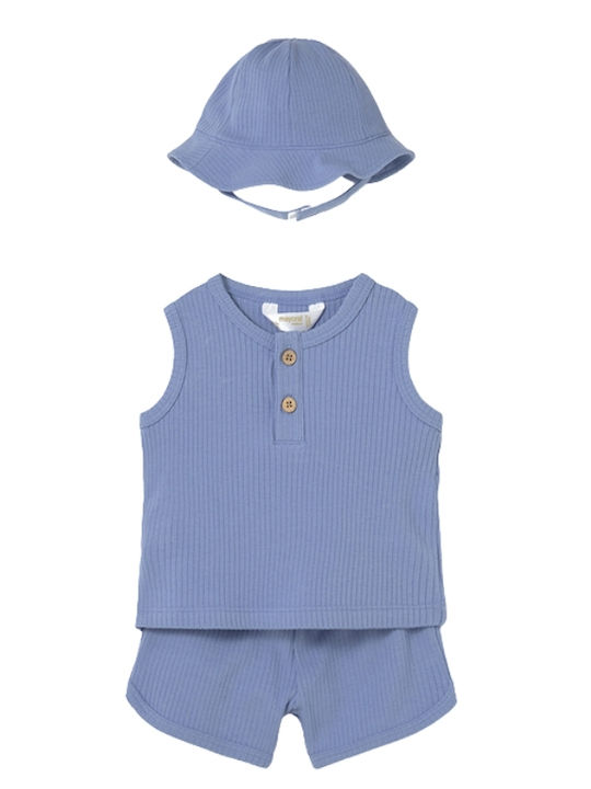 Kids Set with Shorts Summer 2pcs Blue
