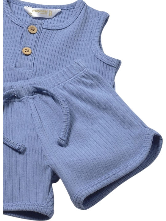 Kids Set with Shorts Summer 2pcs Blue