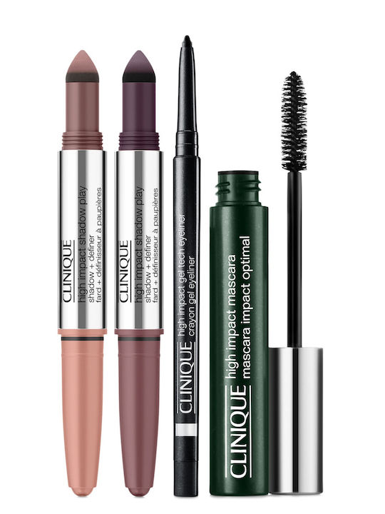 Clinique Day-to-Night Eye Комплект за Грим за Очите 4 Бройки