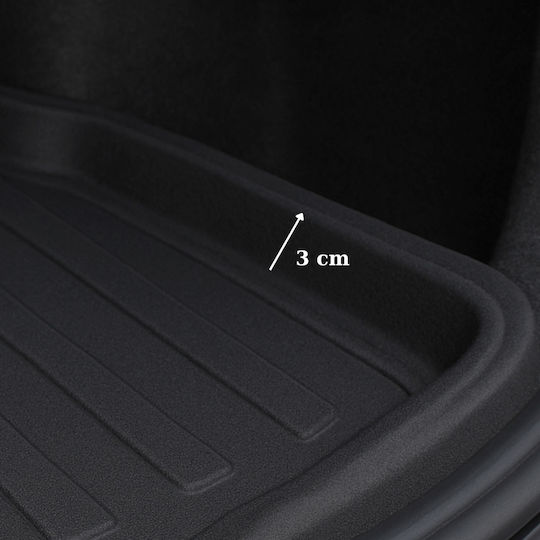 Car Mats Rubber Deep Sides Compatible Mercedes W205 C Class 2015-2021