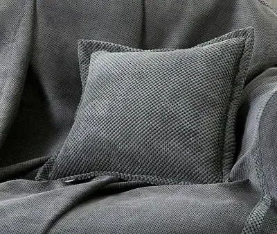 Guy Laroche Rubicon Ριχτάρι Τετραθέσιου Καναπέ 170x350εκ. Anthracite