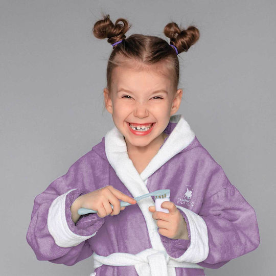 Greenwich Polo Club Kids Bathrobe Essential 8620 Purple Hooded Greenwich Polo Club Kids Bathrobe Essential 8620 Purple Hooded