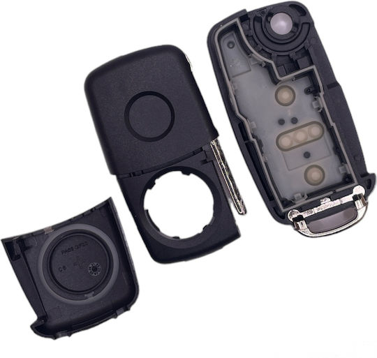Калъф за автомобилен ключ Group Vag Uds 4 бутона Острие Hu66 1543-fwk